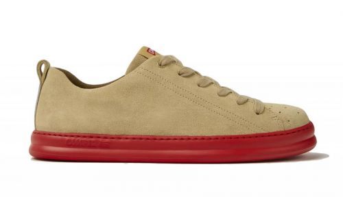 Camper Runner Beige nubuck svetlohnedé K100226-099