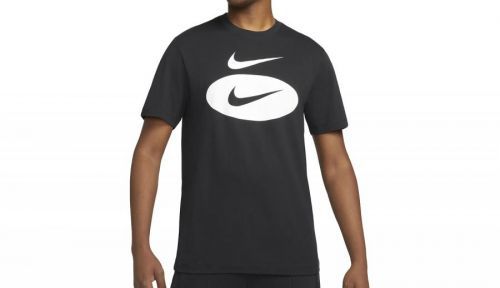 Nike Nsw Swoosh Oval T-Shirt čierne DM6343-010