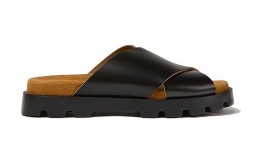 Camper Brutus Sandal Black Leather čierne K201321-001
