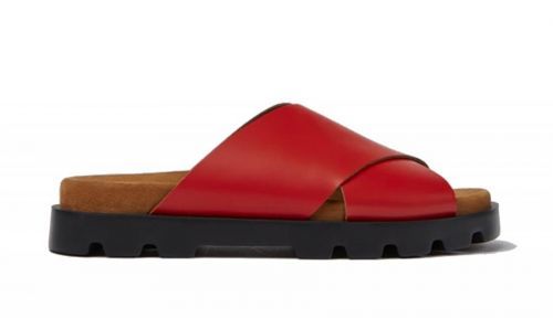 Camper Brutus Sandal Red Leather červené K201321-002
