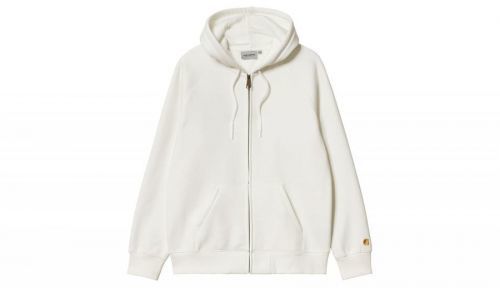 Carhartt WIP Hooded Chase Jacket Wax / Gold biele I026385_0SH_XX