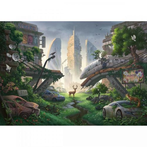 Ravensburger puzzle Exit Puzzle Apokalypsa 368 dielikov