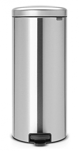 Pedálový odpadkový kôš Newlcon Brabantia matný oceľový 30 l