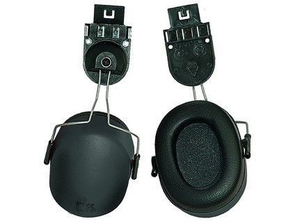 Mušľové chrániče sluchu s úchytmi na prilbu EP167