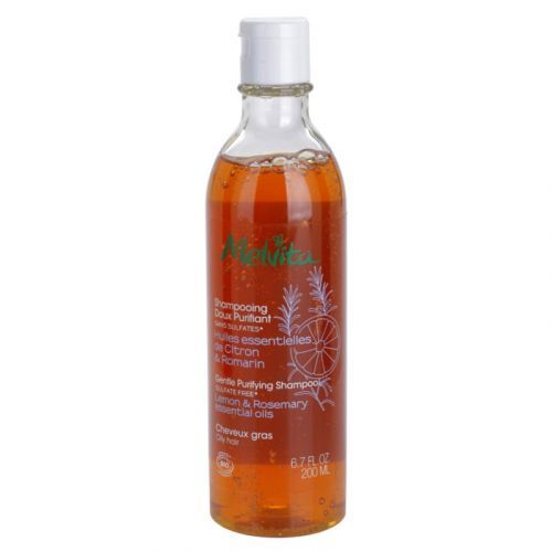 Melvita Hair jemný čistiaci šampón pre mastné vlasy 200 ml