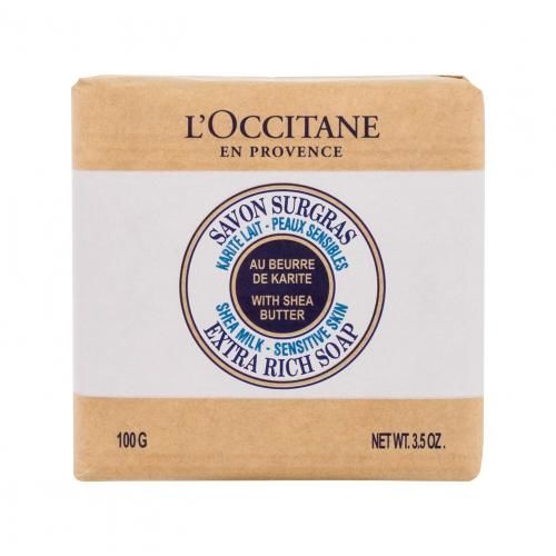 L'Occitane Shea Milk Extra Rich Soap 100 g tuhé mydlo unisex