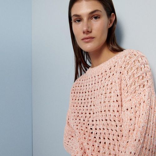 Reserved - Ladies` sweater - Oranžová