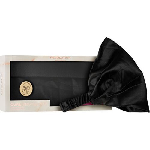Revolution Haircare Kozmetická čelenka Satin Black ( Curl Protector)