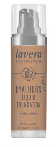 Lavera Tekutý make-up s kyselinou hyalurónovou 06 Warm Almond 30 ml 30 ml