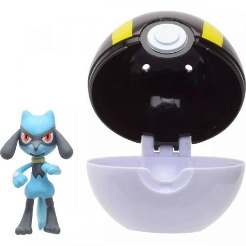 Jazwares Pokémon Clip 'N' Go Poké Ball Riolu a Ultra Ball