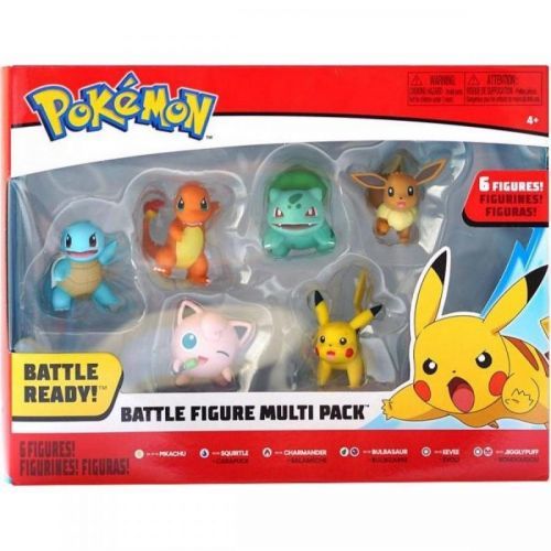 Jazwares Pokémon figúrky Multipack 6-Pack