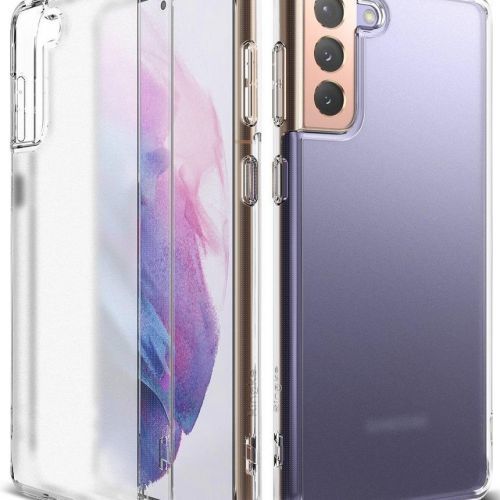 Ringke Fusion Matte tenké silikonové puzdro pre Samsung Galaxy S21 - Transparentná KP14226