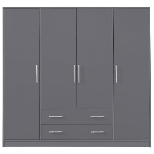 Skriňa Smart Sr1 4D Grafit