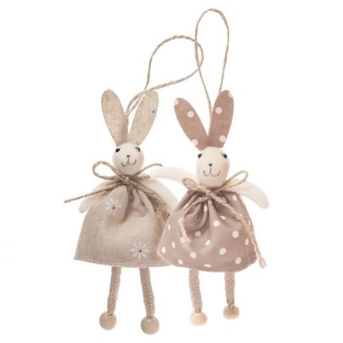 Zajačik na zavesenie - sada 2 ks