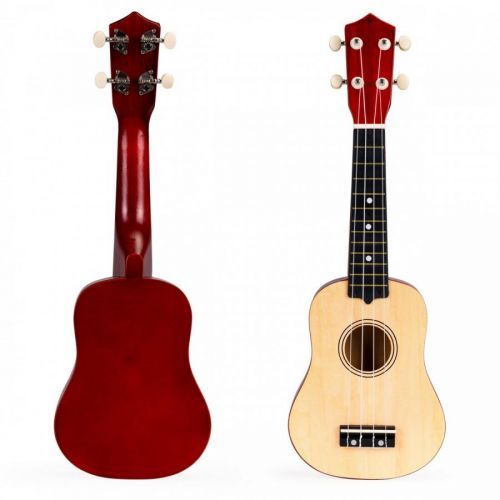 Dětské ukulele ZOE přírodní dřevo