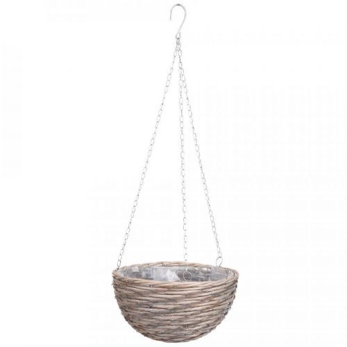 Závěsný květináč Abbe hnědý