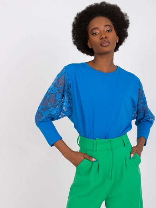 Blúzka-RV-BZ-7551.19-tmavo modrá S