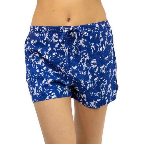 Dámské kraťasy QS6029E-VFR - Tmavě  modrá - Calvin Klein S tmavo modrá