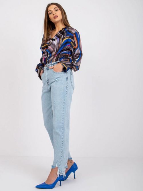 Blúzka-DHJ-BZ-15201.30-čierna jedna veľkosť