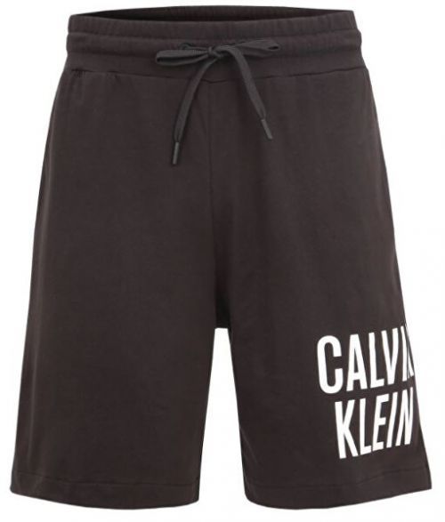 Pánské teplákové šortky KM0KM00753 - BEH Černá - Calvin Klein L čierna