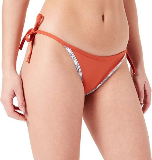 Spodný diel plaviek KW0KW01711 - GOU Škoricová - Calvin Klein S škorica