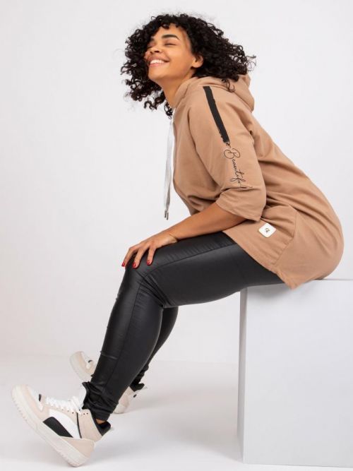 Bluza-RV-BL-6796.86-camelowy jedna veľkosť