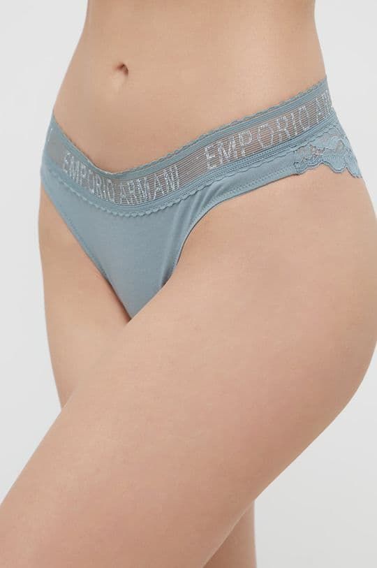 Dámske nohavičky 162948 1A222 - 24634 - Modrá - Emporio Armani XS modrá