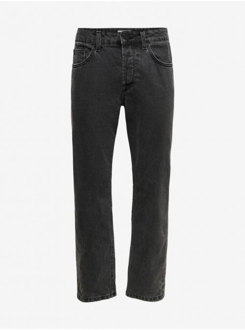 Čierne straight fit rifle ONLY & SONS Edge