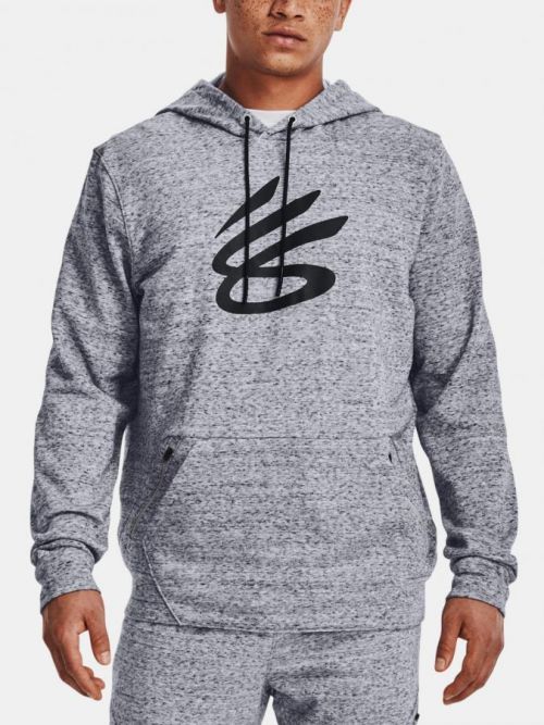 Curry Pullover Hood Mikina Under Armour Šedá