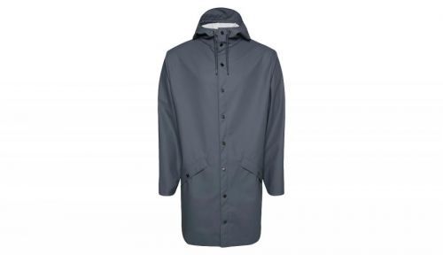 Rains Long Jacket River modré 12020-68