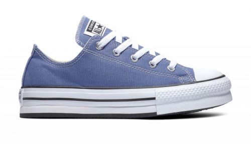 Converse Chuck Taylor All Star Eva Lift Canvas Platform modré 272946C