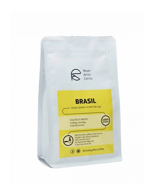 Brazília Santos zrnková káva : Hmotnosť 500 g