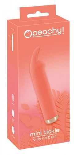 peachy! mini bunny - cordless bunny clit vibrator (peach)