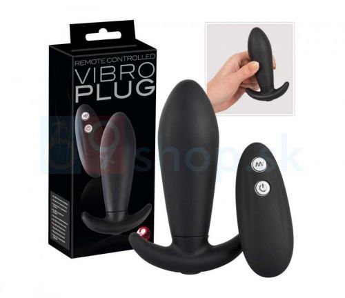 Dilator - silikónový vibrátor na močovú trubicu, čierny