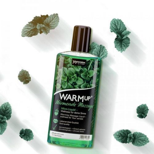 WARMup - warming massage oil (mint)