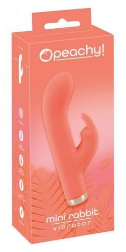 peachy! mini rabbit - cordless, bunny vibrator (peach)