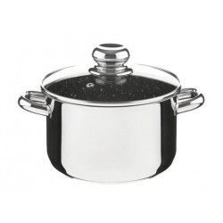 Kolimax Hrniec CERAMMAX PRO STANDARD s pokrievkou, priemer 18 cm, objem 3.0 l, keramický povrch čierny granit