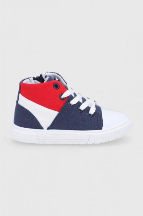Detské tenisky Tommy Hilfiger tmavomodrá farba