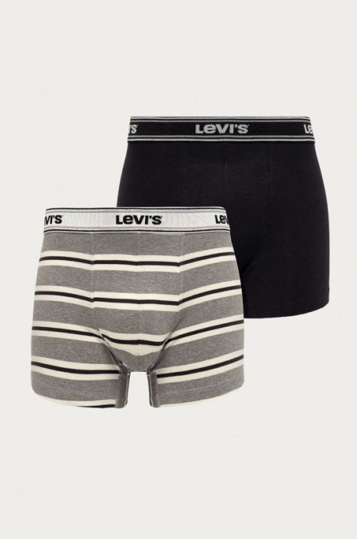 Boxerky Levi's pánske, šedá farba