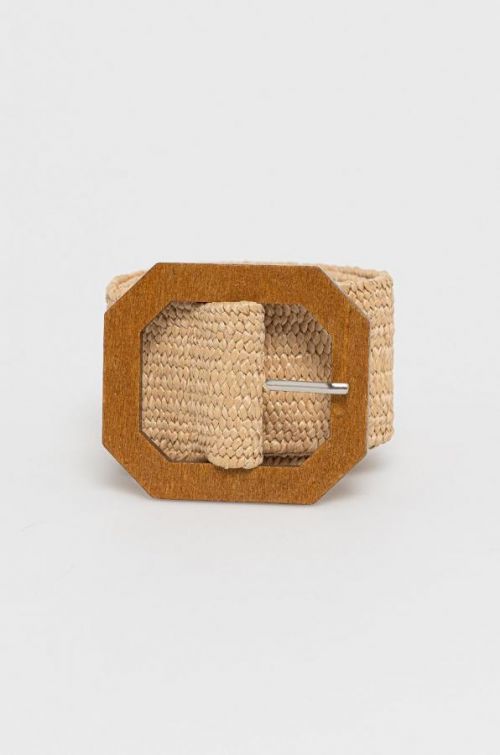 Opasok Answear Lab dámsky, béžová farba