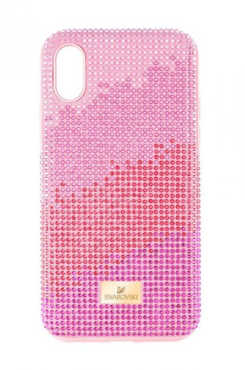 Puzdro na mobil Swarovski ružová farba