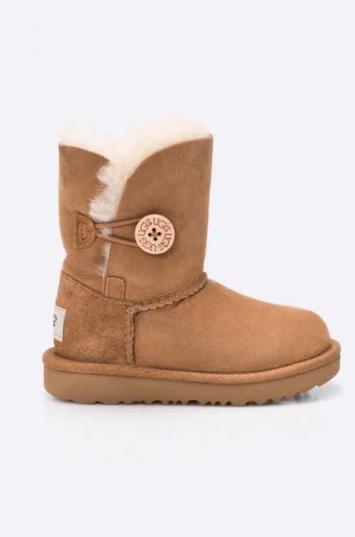 Zimné topánky UGG hnedá farba