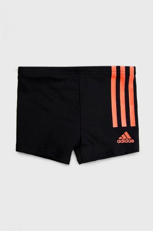 Detské plavkové šortky adidas Performance čierna farba