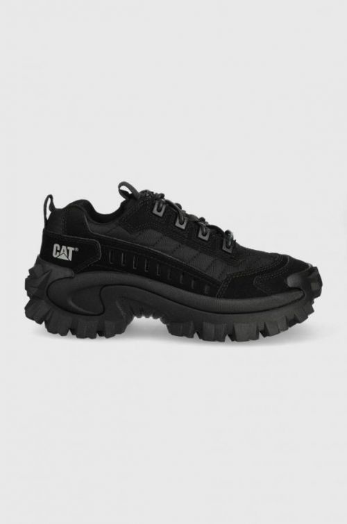 Topánky Caterpillar čierna farba,