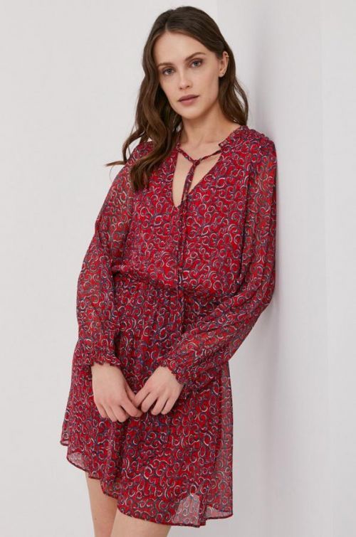 Šaty Pepe Jeans mini, áčkový strih