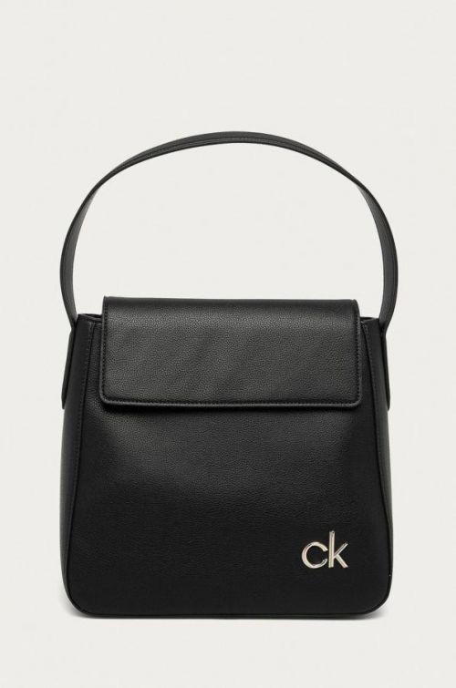 Kabelka Calvin Klein čierna farba
