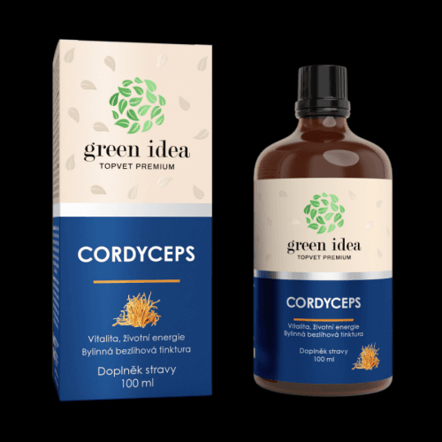 TOPVET  Cordyceps - bezliehová tinktúra 100 ml