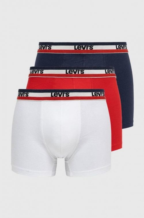 Boxerky Levi's pánske, biela farba