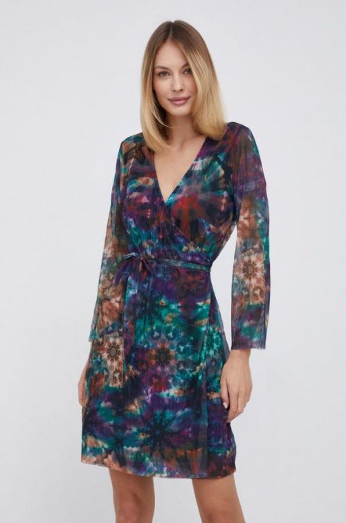 Šaty Desigual mini, áčkový strih