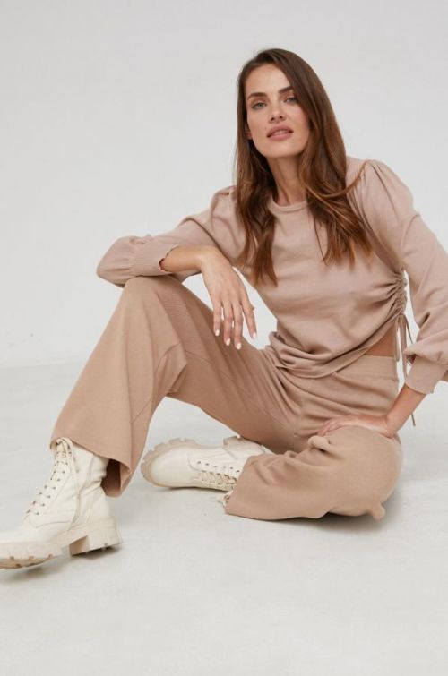 Súprava Answear Lab dámsky, béžová farba